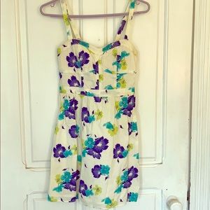 American Eagle Floral Sleeveless Dress